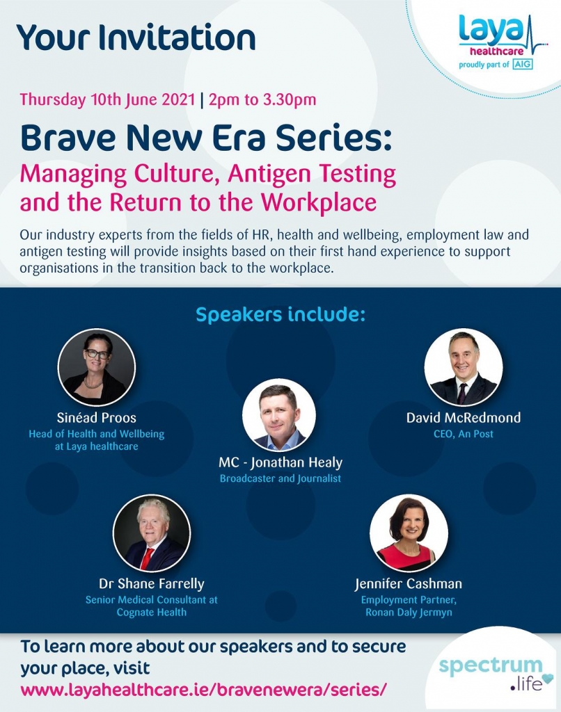 Managing Culture Antigen Testing And Return To The Workplace Invite Page 001