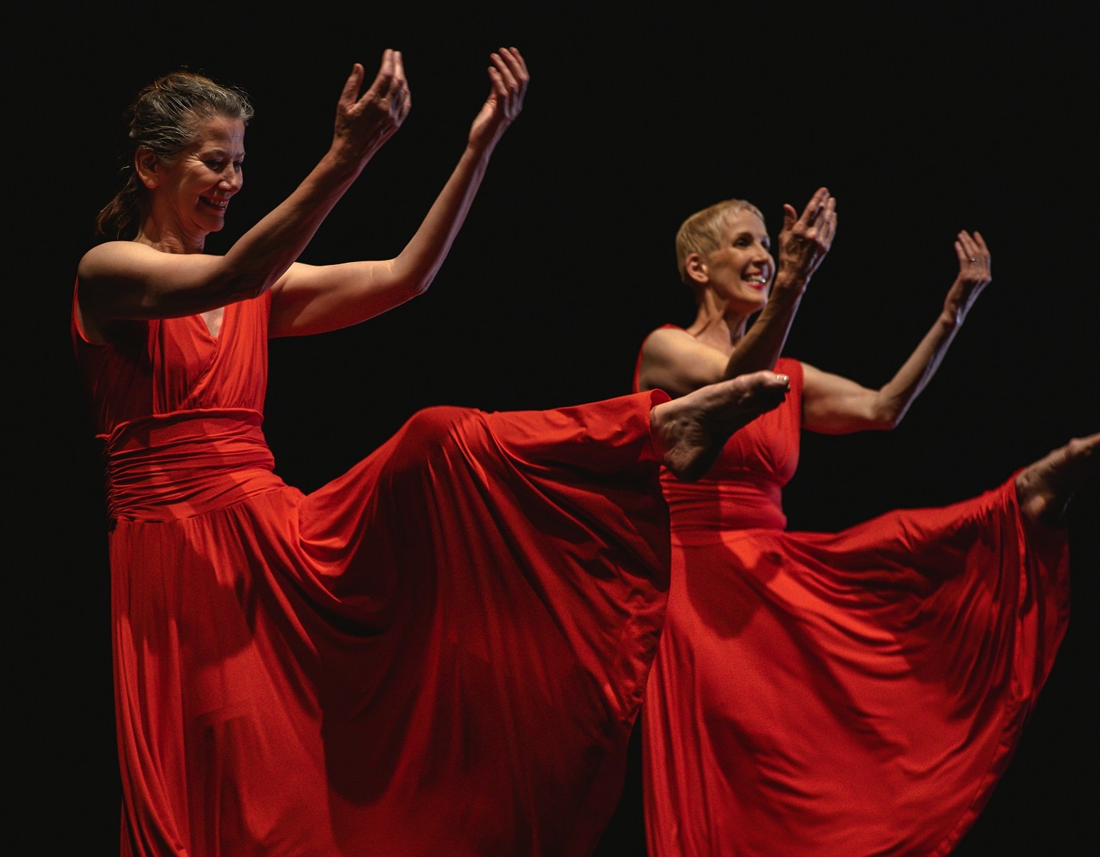 Dancers Jane Mooney (left) And Sandy Cuthbert (right) Star In Epilogue A Dancer Dies Twice Which Screens From 11 13 Oct As Part Of Belfast International Arts Festival.