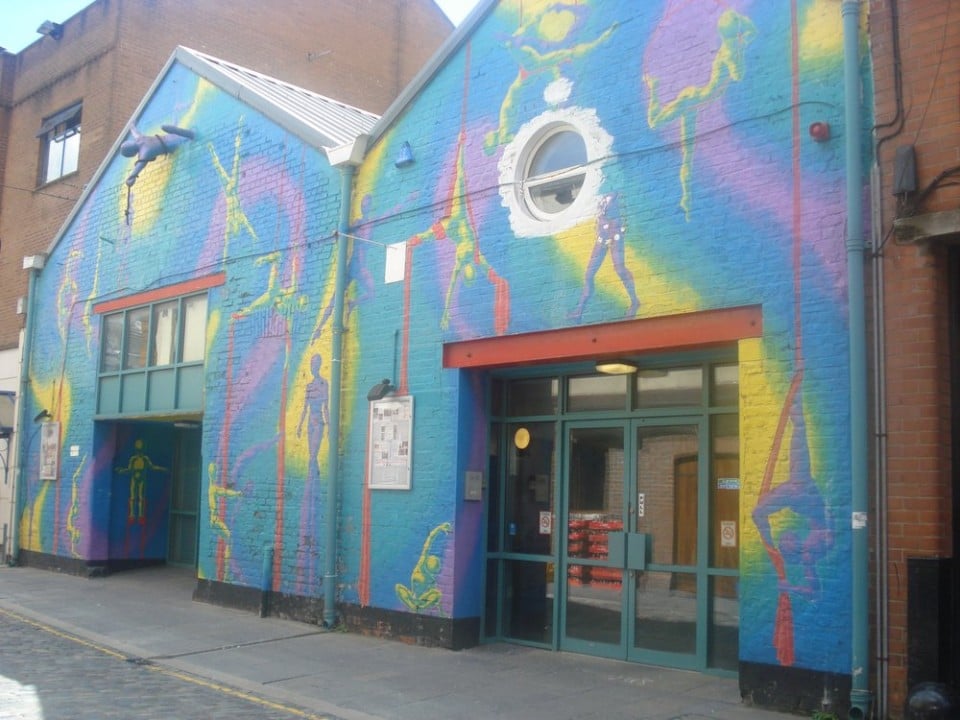 Belfast Community Circus School's Building on Gordon Street