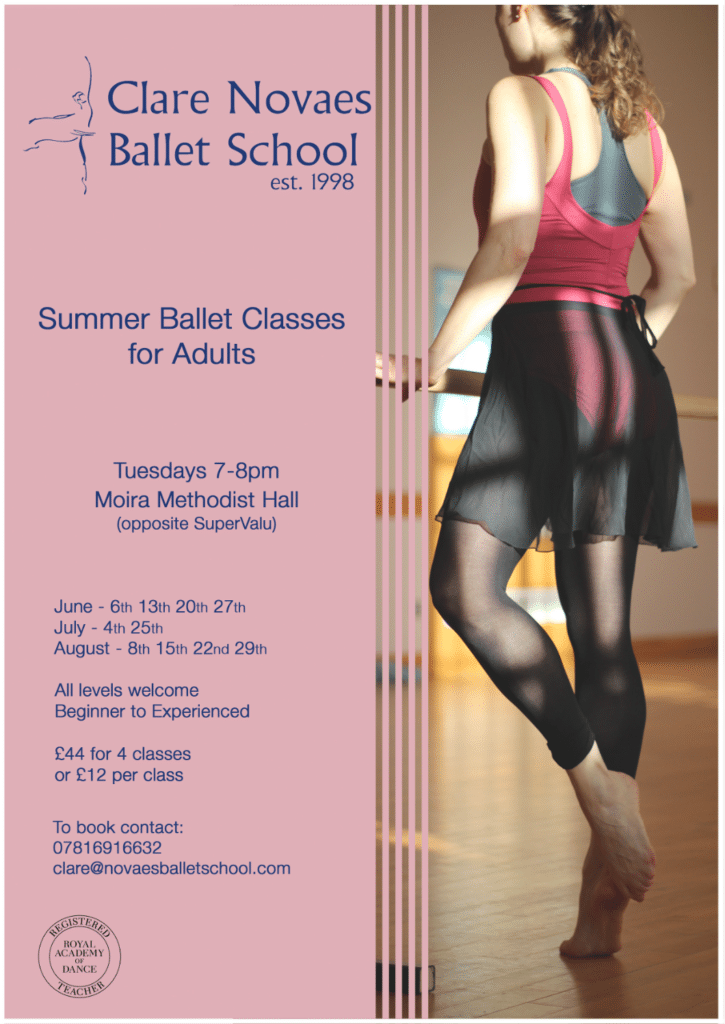Clare Novaes Adult Summer Ballet Classes Picture 1