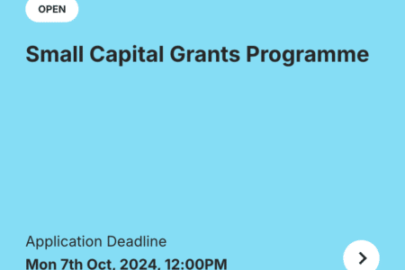 small captial grants programme