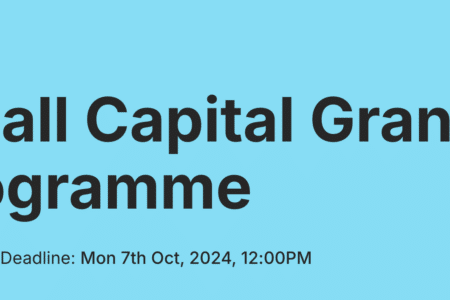 small capital grants programme