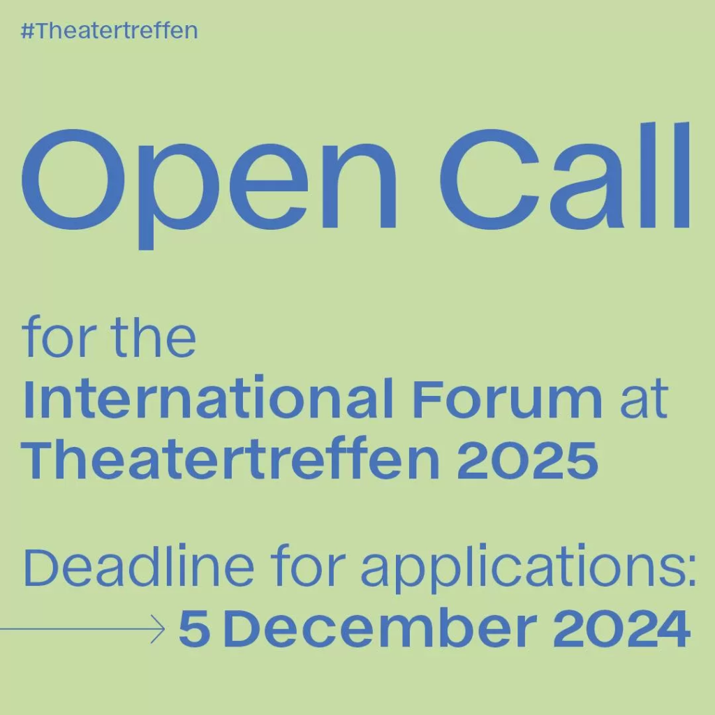 International Theatre Forum Open Call