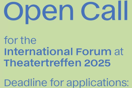 International Theatre Forum Open Call