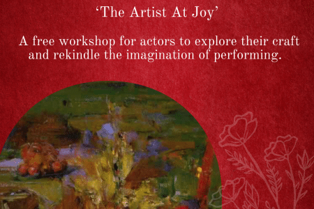 Dark Forest Theatre is proud to present our 'The Artist At Joy' Workshop.