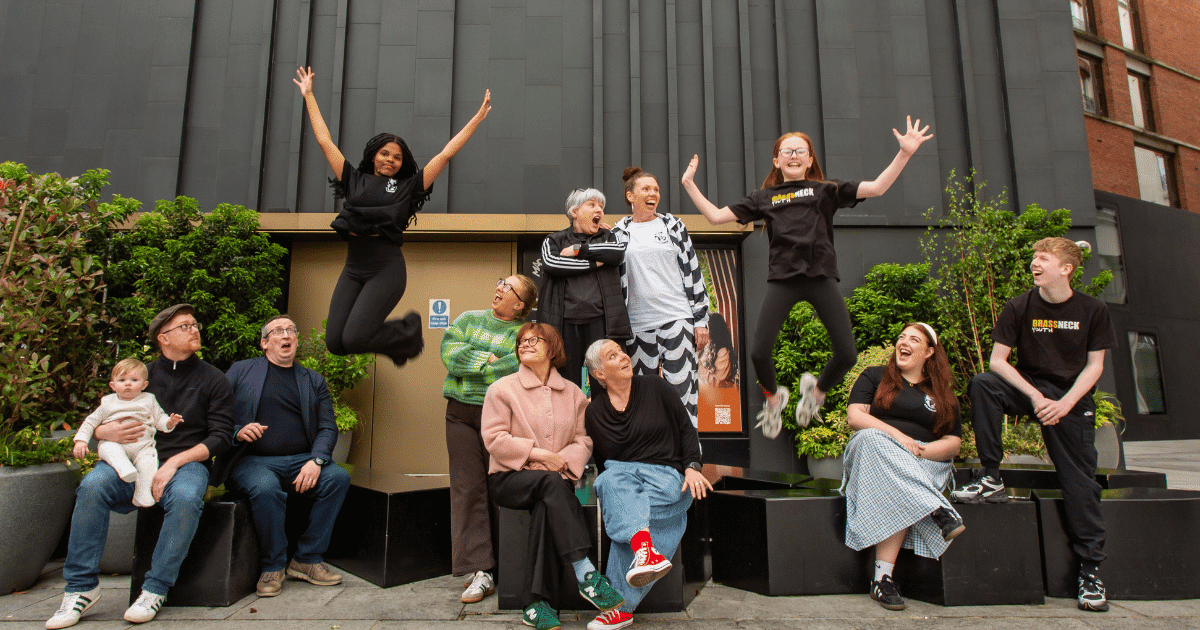 Participants and partners involved in Cue the Future: Youth Theatre Island